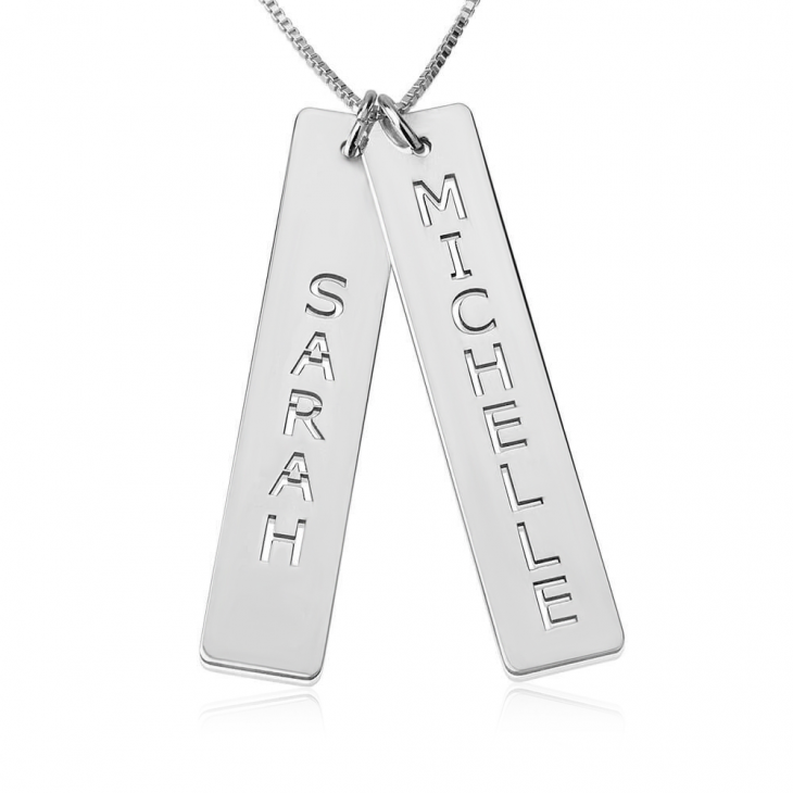 Vertical Bar Necklace